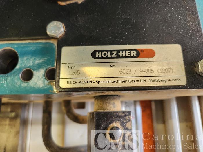 Used Holz-her 1265 Super Cut Vertical Panel Saw