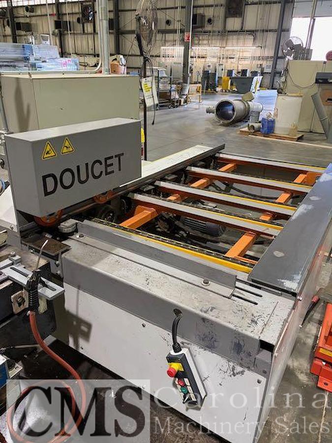 Used Weinig Hydromat 23 C Moulder with Infeed System