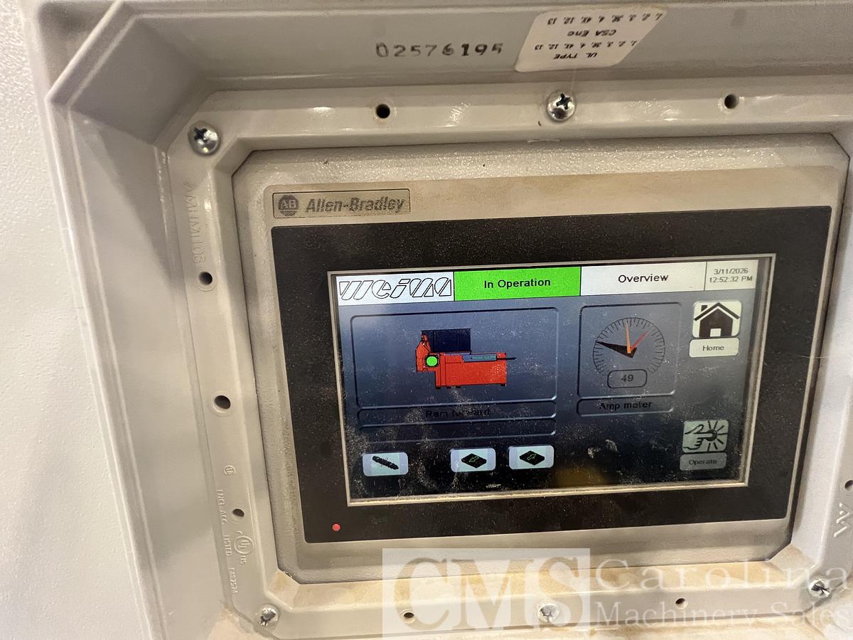 Used 2018 Weima WL10 Single Shaft Wood Shredder