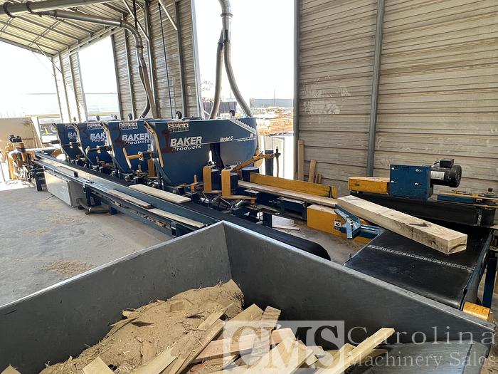 Used 2019 Baker Model C 4-Head Resaw