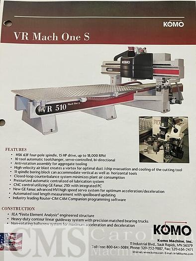 Used 2002 Komo VR 512