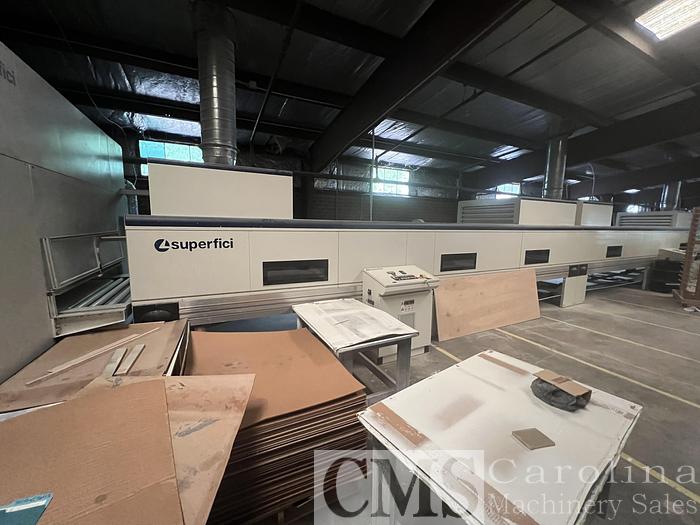 Used 2019 Superfici Compact Spray Finish Line
