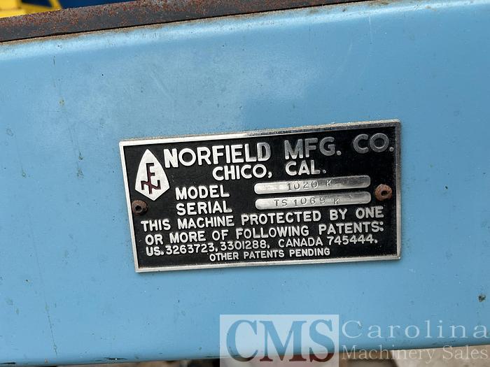 Used Norfield 1020k Double Trim Saw