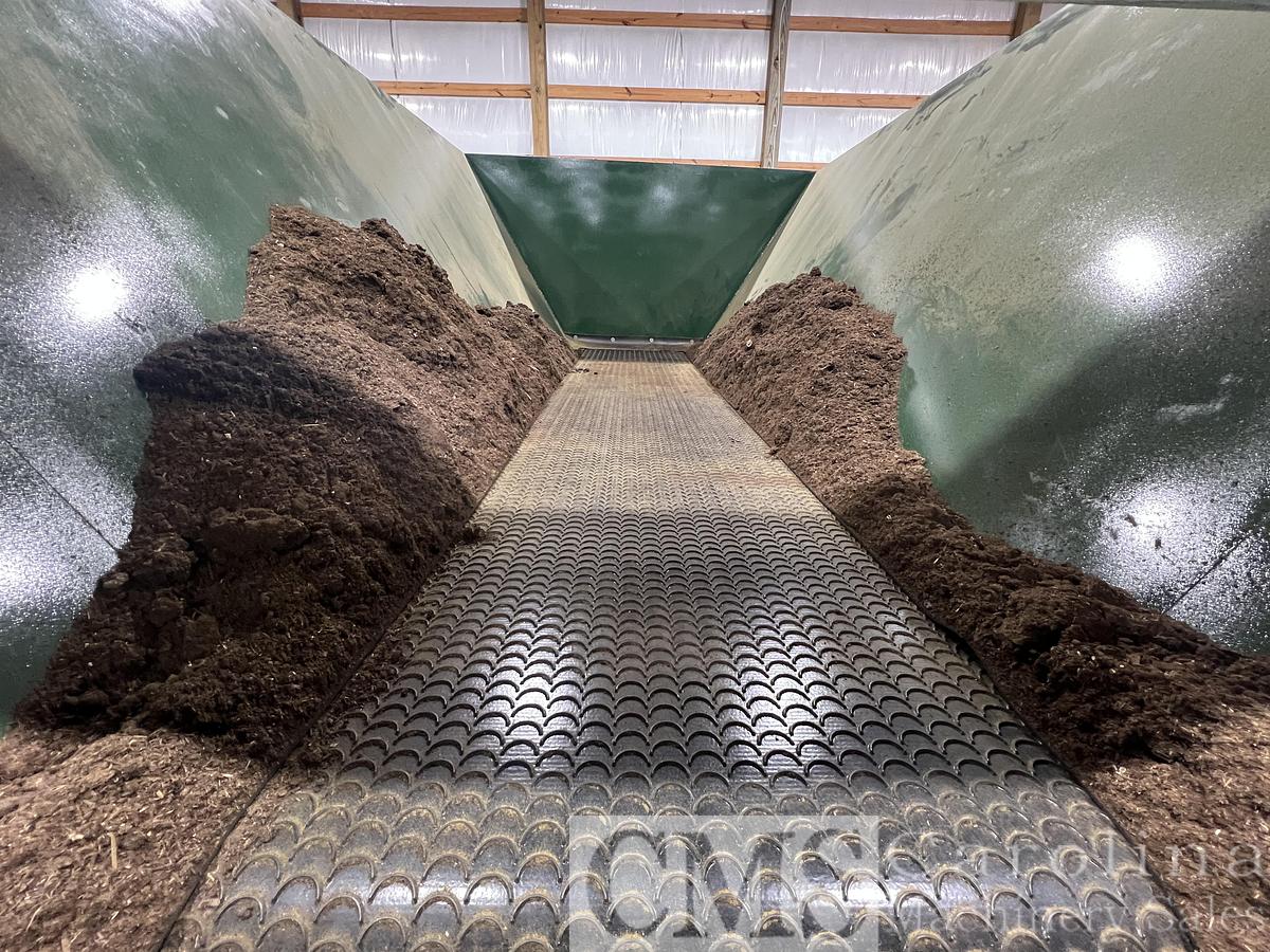 Used Custom Built Compression Bagger with Infeed Bin