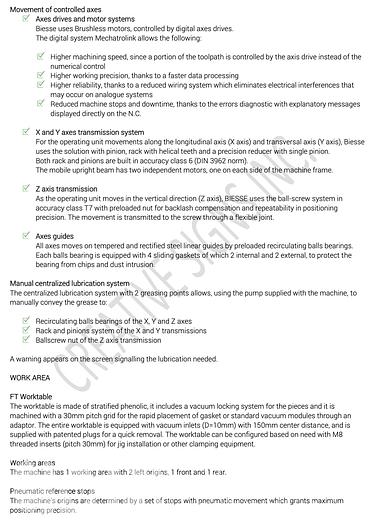 Used 2019 Biesse Rover K FT 1836 CNC Router