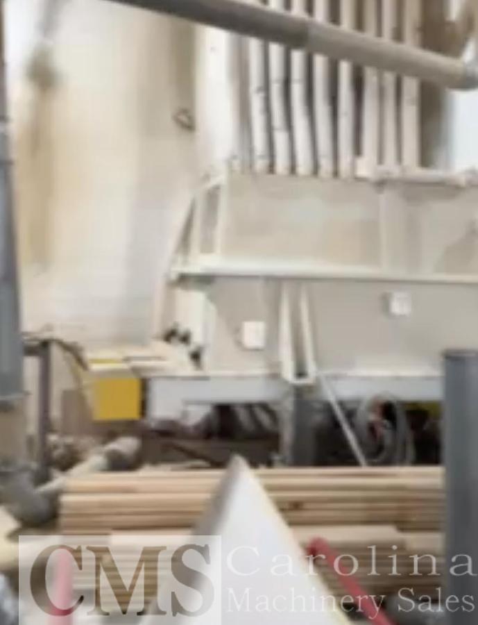 Used Hoeker Magnum Briquette Press Line with Robotic Stacking