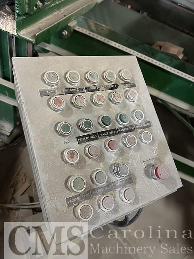 Used Newman KM16 Trim Saw with Infeed System