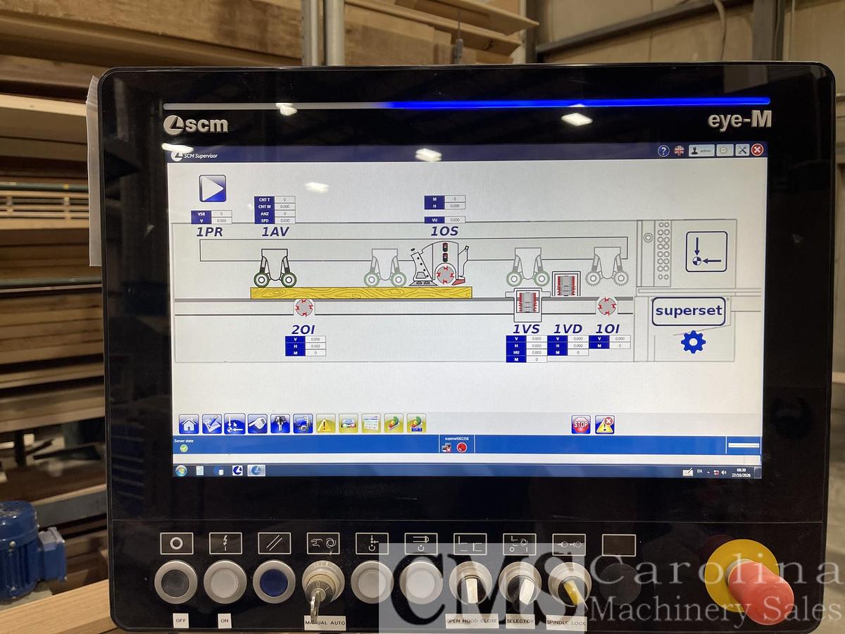 Used SCM Superset XL 5-Head Moulder