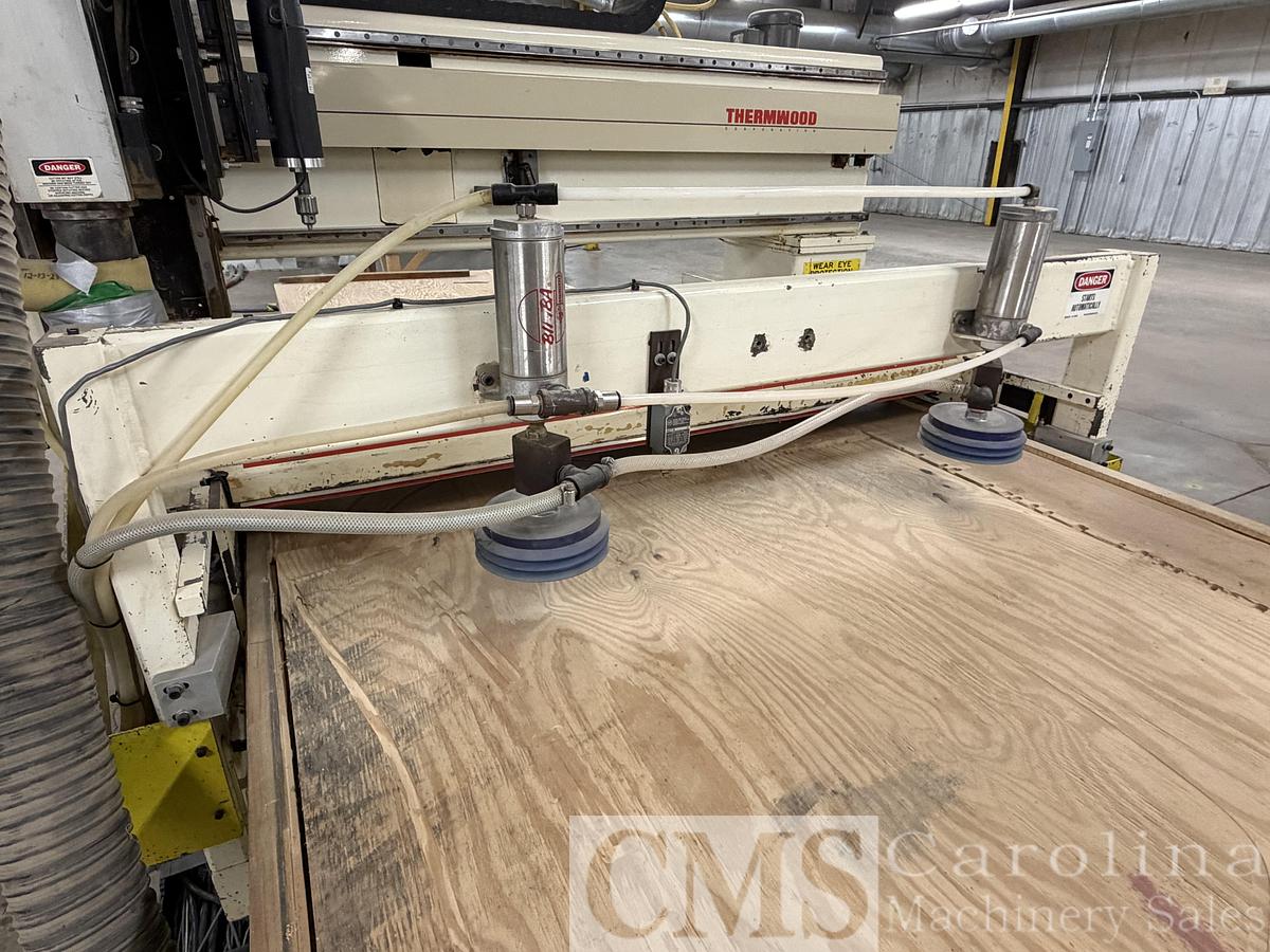Used 2005 Thermwood Model C53 CNC Router with Roller Hold Down