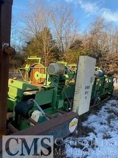 Used Newman KM16 Trim Saw with Infeed System