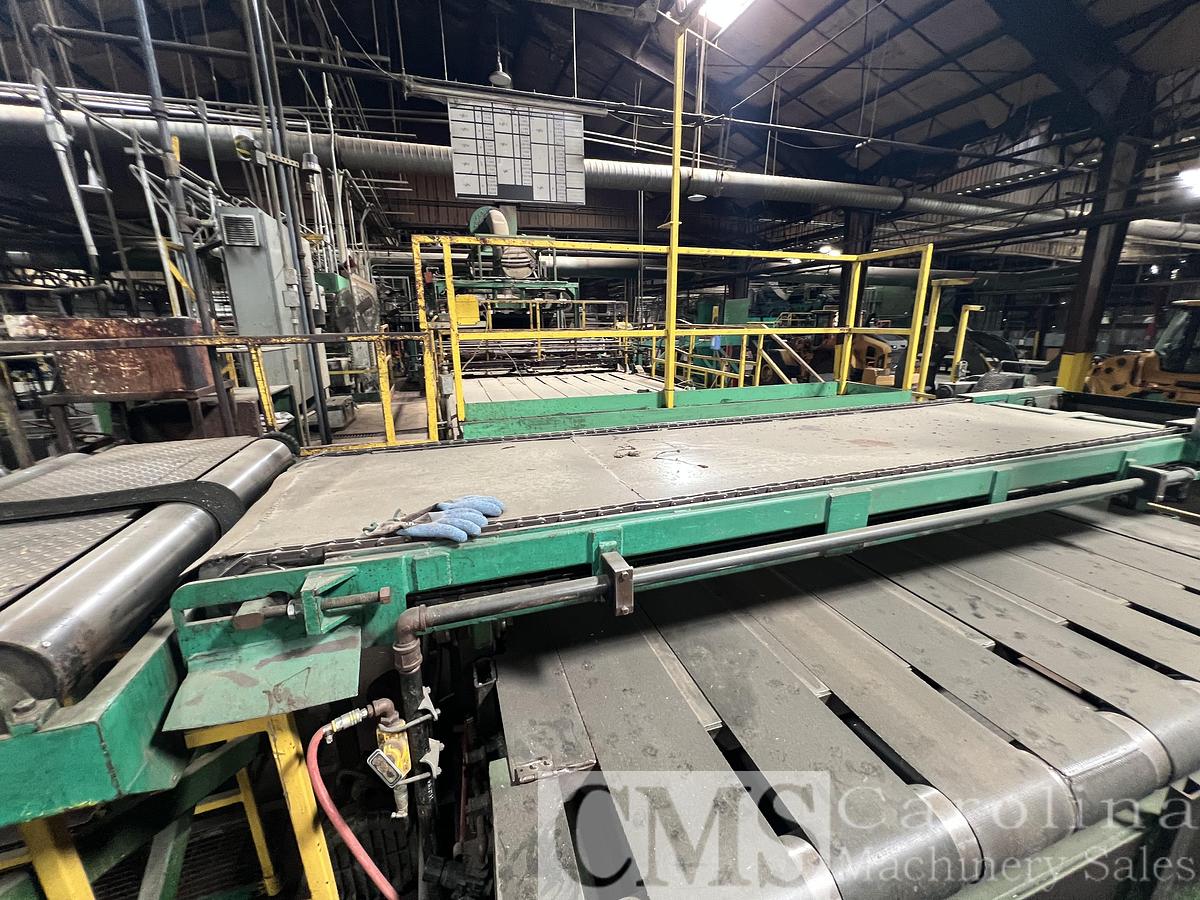 Used Globe Playwood Layup Line and Globe Press