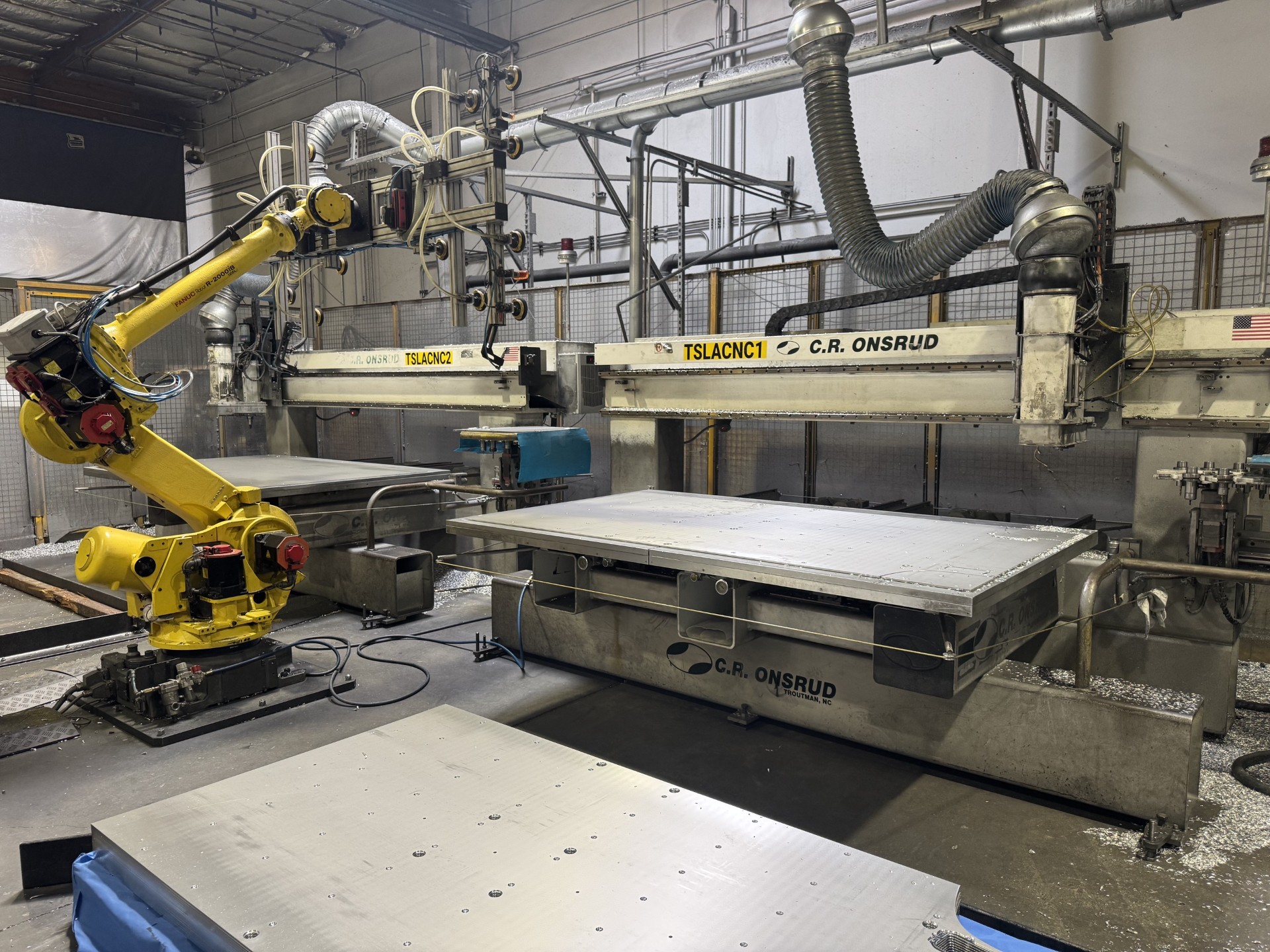 Used 2014 CR Onsrud 98C18 Routers with Robot Loading 2014