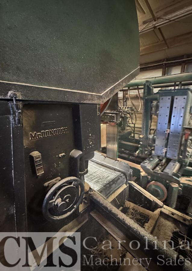 Used McDonough 62" Double Cut Sawmill Headrig