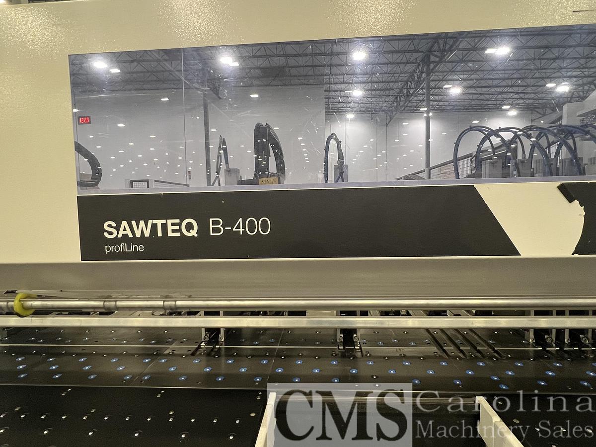 Used 2021 Homag Sawteq B400 Rear Load Panel Saw
