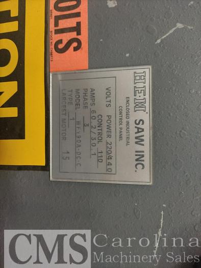 Used HEM WF190A-DC-C Metal Cutting Band Saw