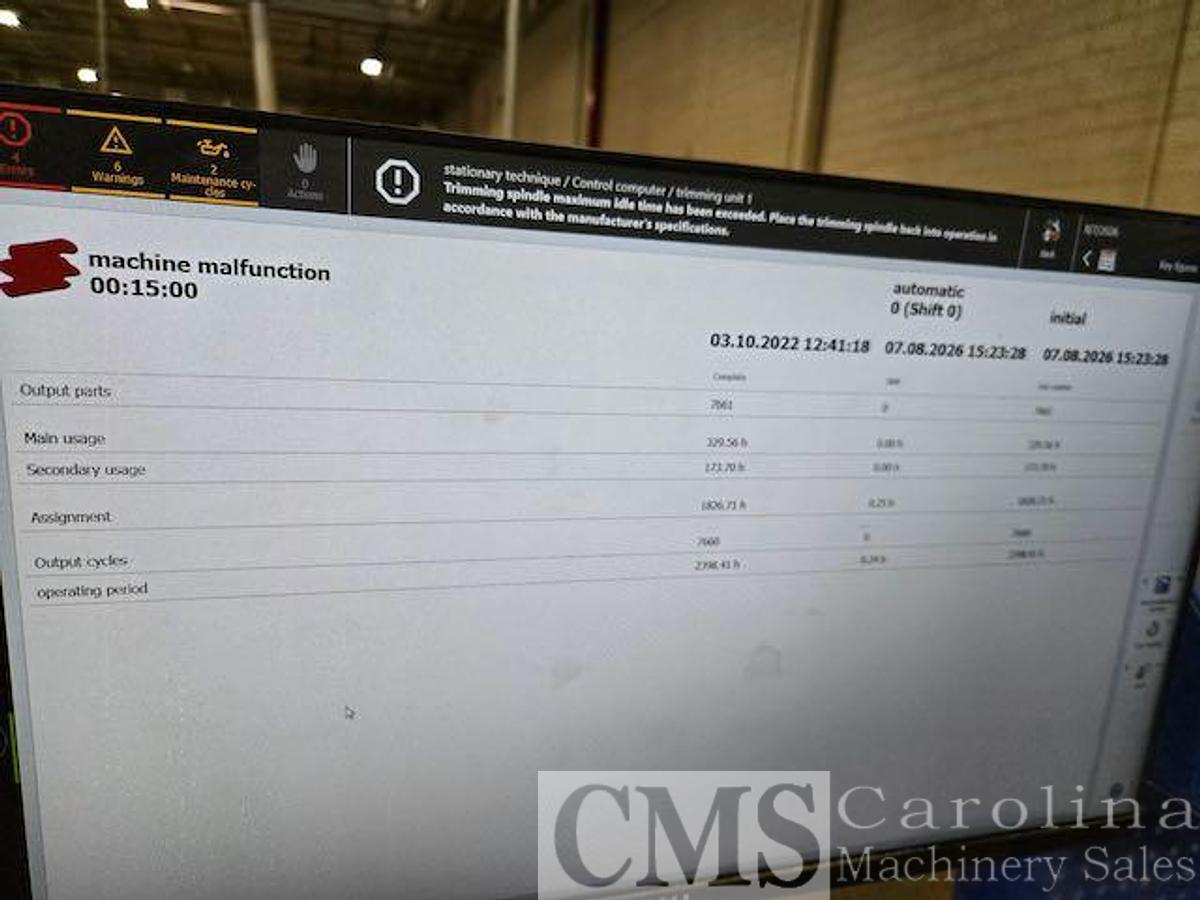 Used 2022 Homag Centateq T 300 Twin 5x10 Table CNC Router