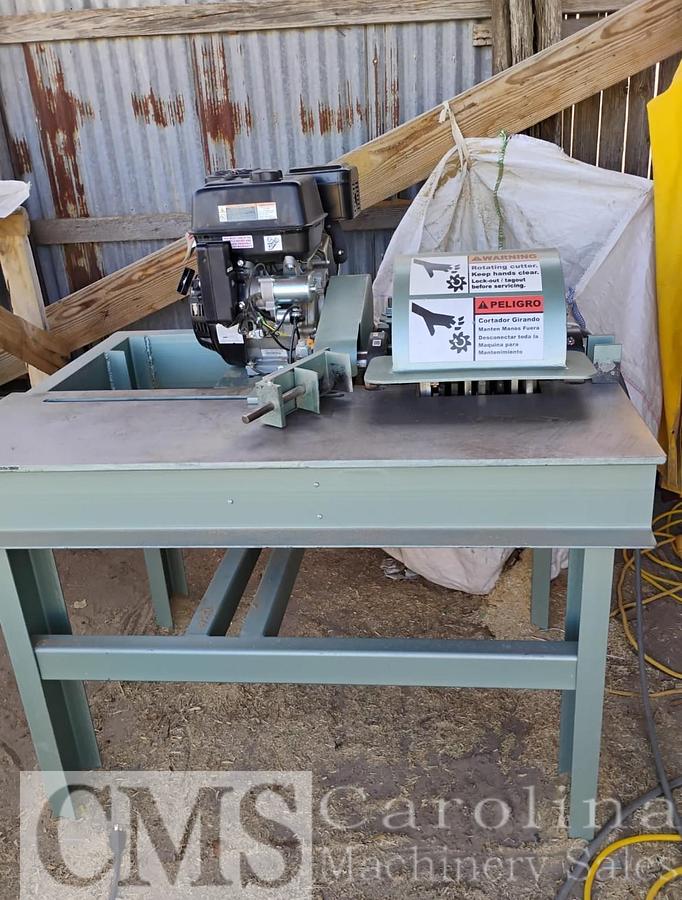 Used Custom Built Pallet Notcher with Gas Engine