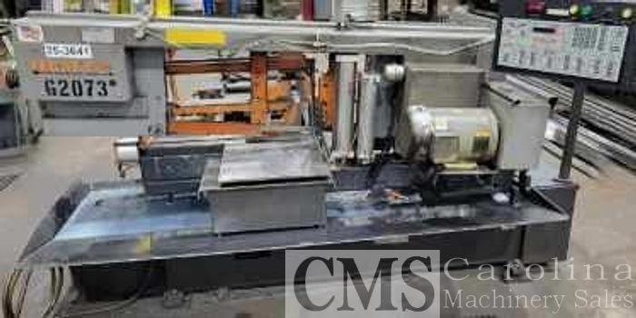 Used Hew Saw Cyclone AC Metal Cutting Horizontal Bandsaw
