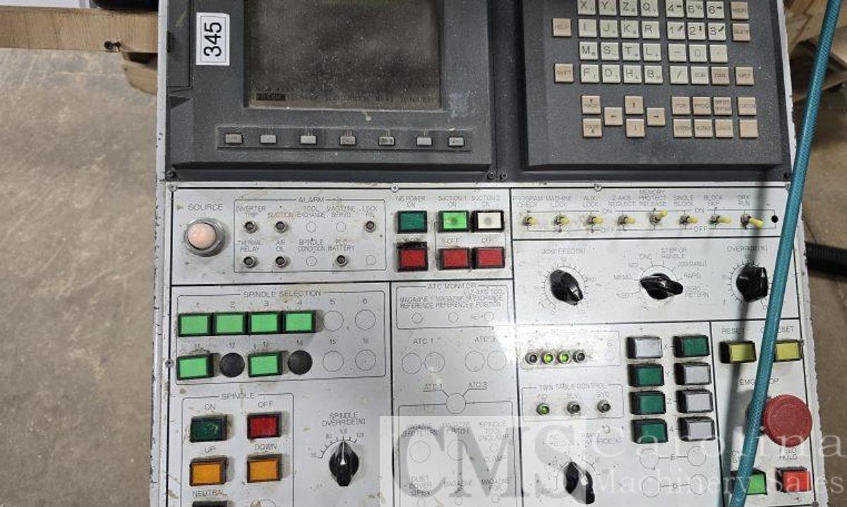 Used 1999 Shoda Twin Table CNC Router 5' X 10'