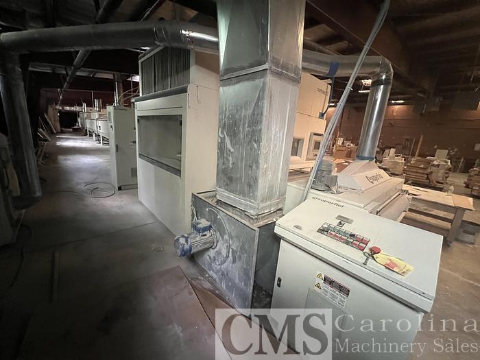 Used 2019 Superfici Compact Spray Finish Line