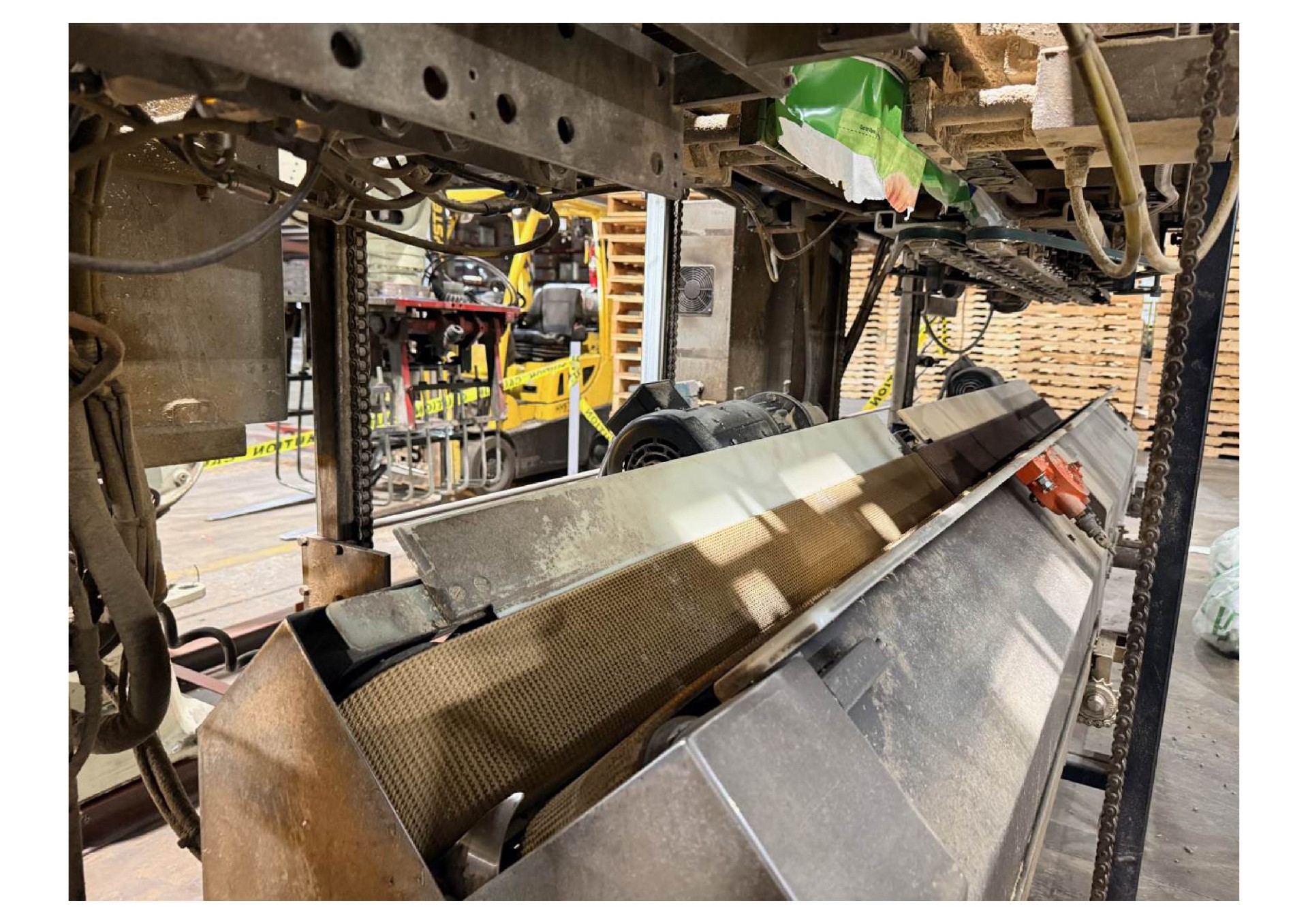 Used Hamer Model 2080 Form Fill Seal Bagging Line