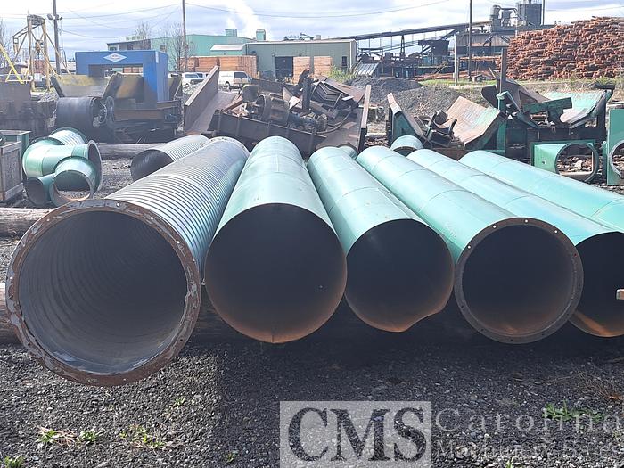 Used Twin City Fan & Blower 100 HP Blower with 9 ' Cyclone