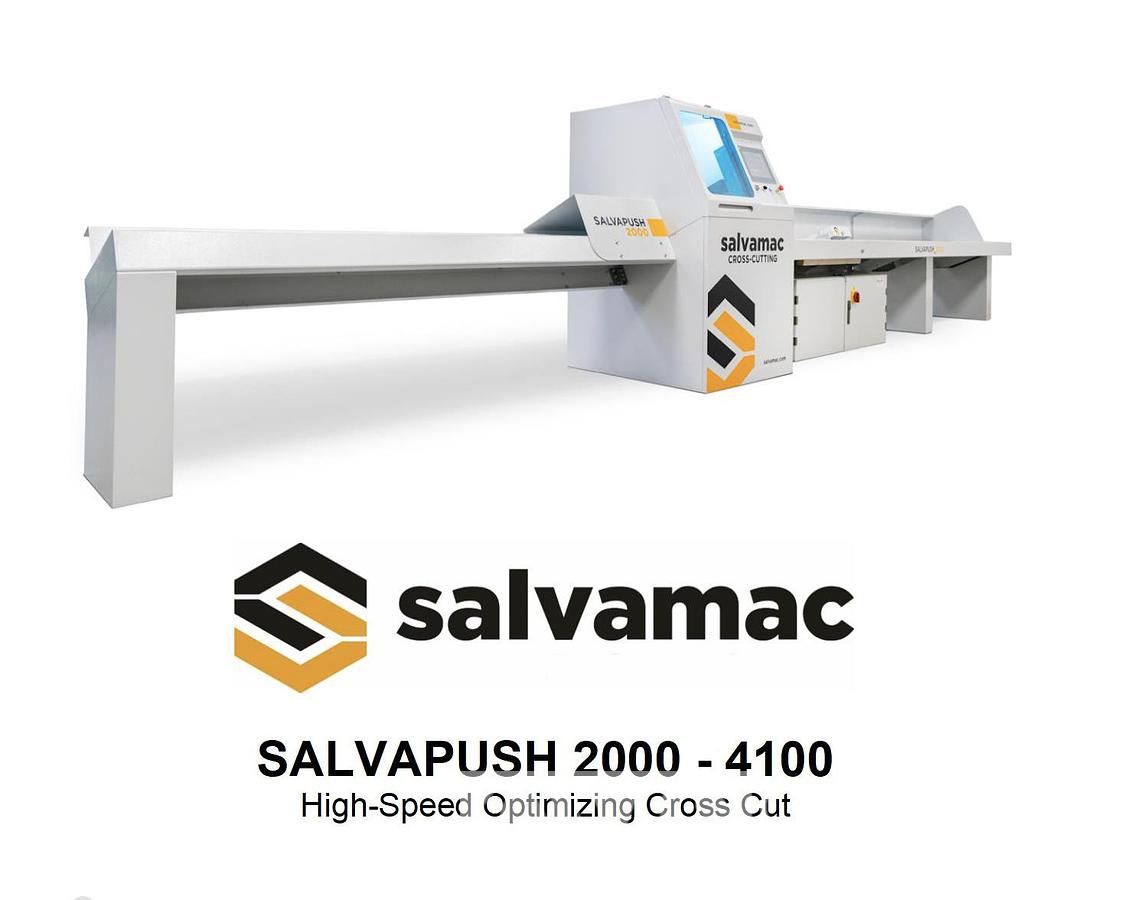 Used 2024 Salvamac Salvapush 2000 Optimizing Saw