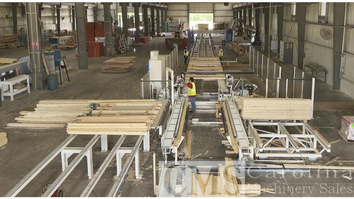 Used 2021 Weinmann Frameteq F300 Wall Fabrication Line