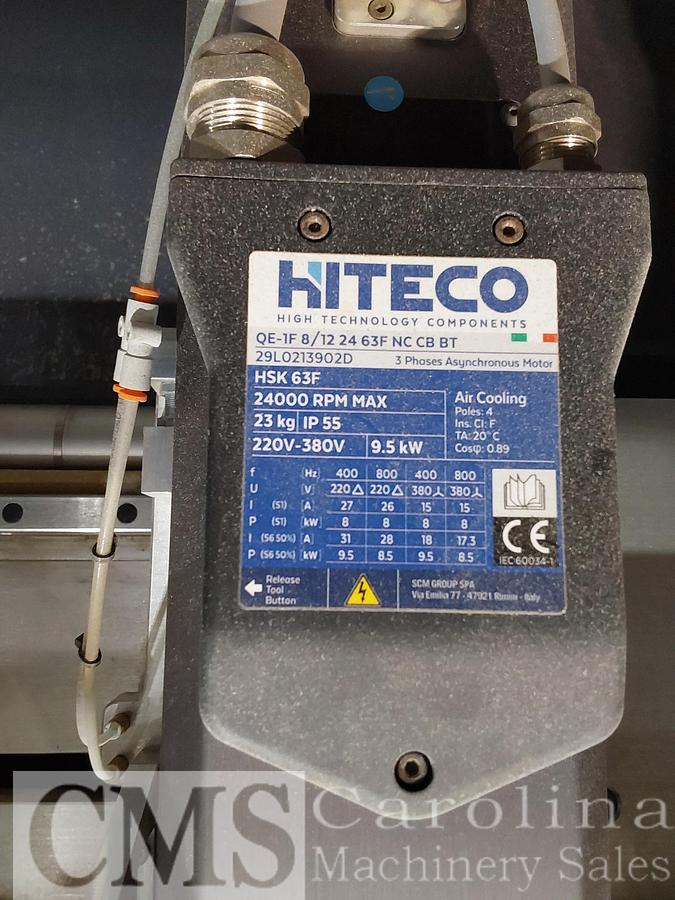 Used Cantek Upcut Saw with Tigerstop