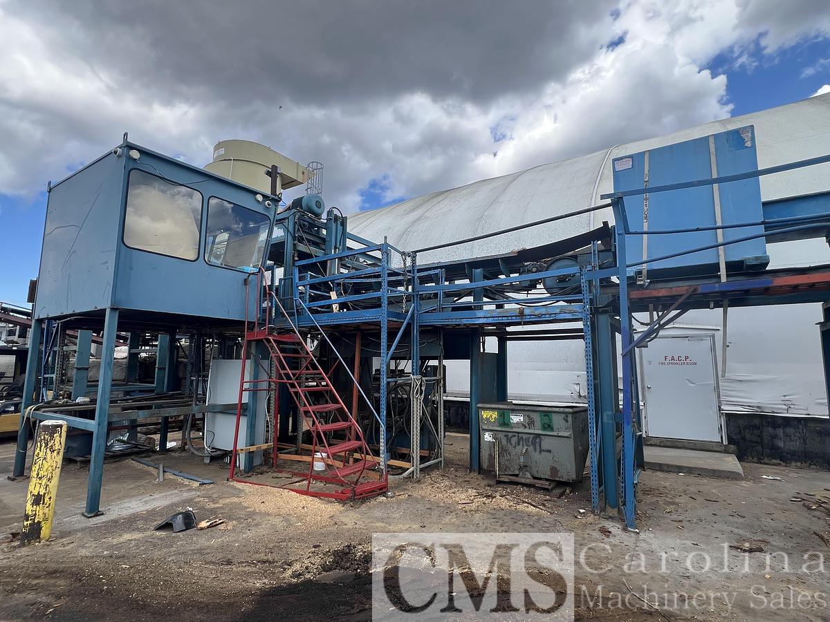 Used Brewer Complete Scragg Mill & Pallet Cut Stock Line