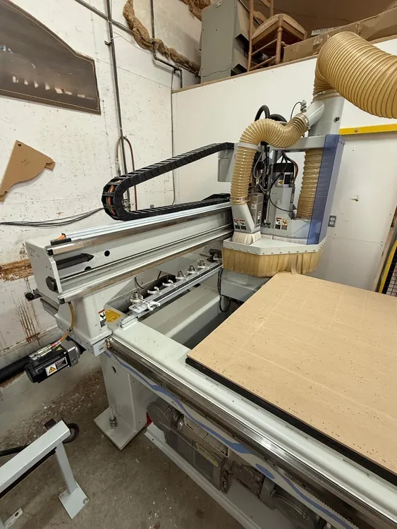 Used 2011 Homag BHP 007 Flat Table CNC Machine with ATC & Boring: