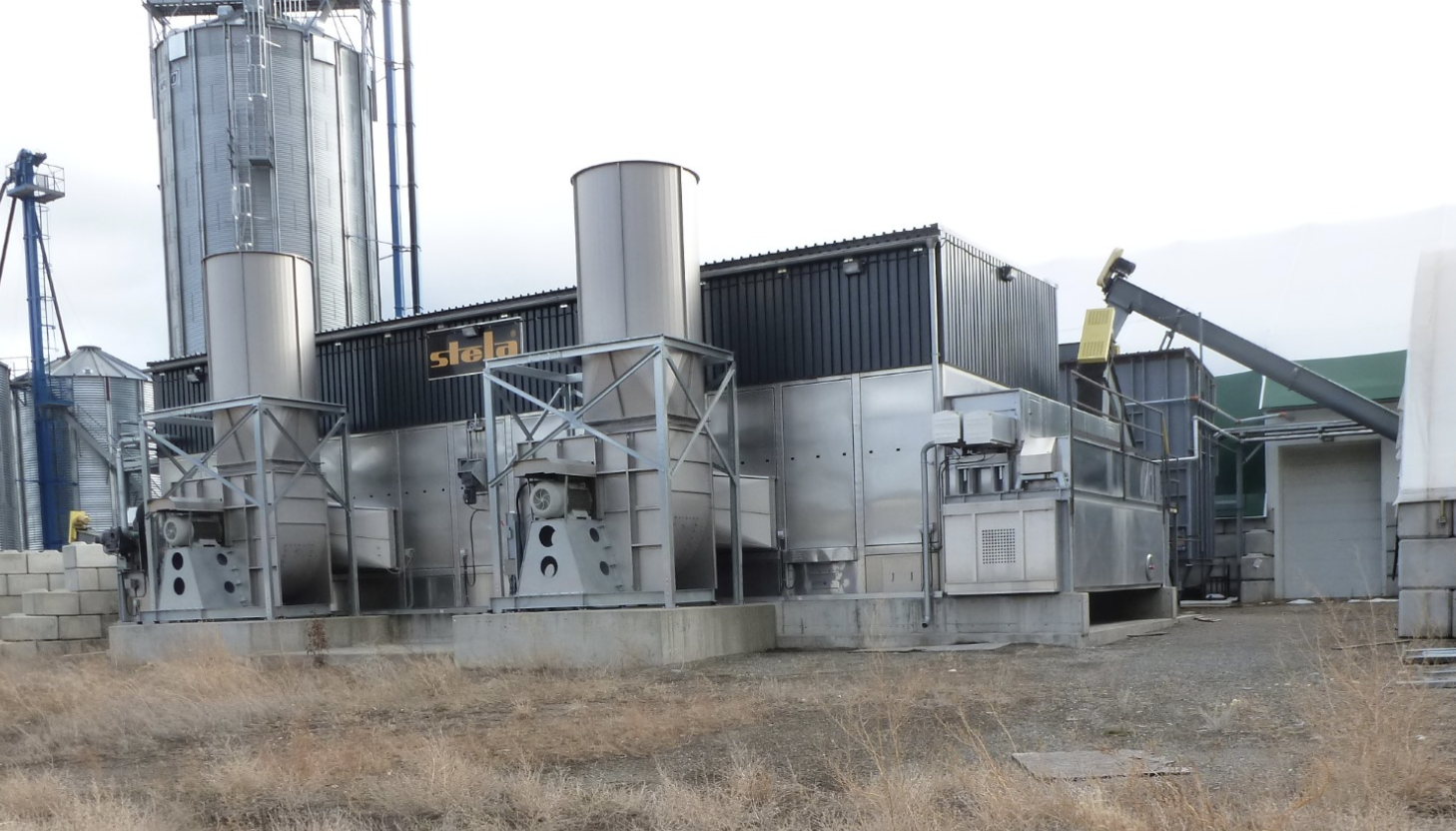 Used 2017 Stela Sawdust Belt Dryer