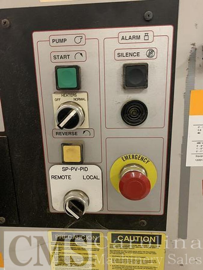 Used BERTHELSEN 5' x 10' 2-PLY HOT SHUTTLE PRESS