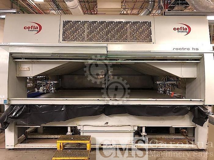 Used Cefla Roctre/D Reciprocating 2 Head Spray Machine