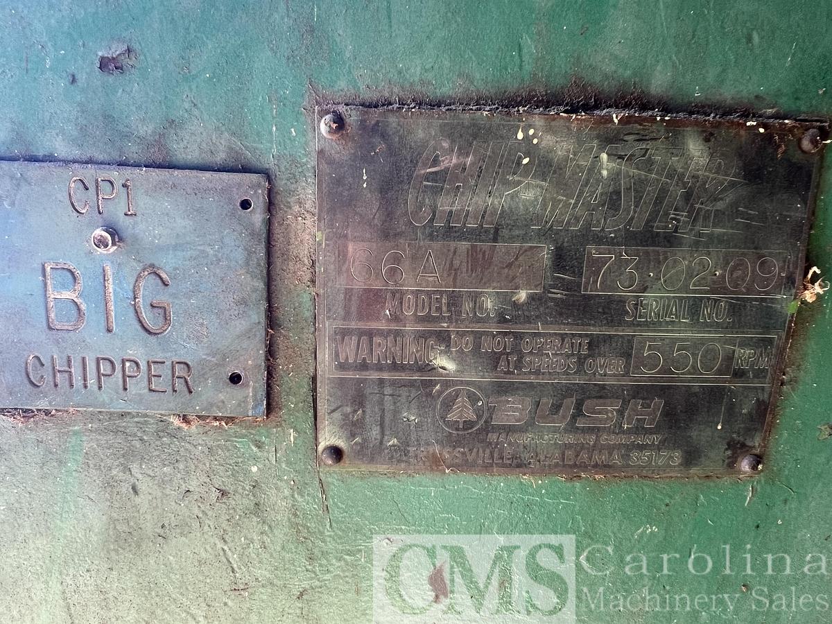Used Complete Wood Waste Line BMM, Chipmaster, Peerless