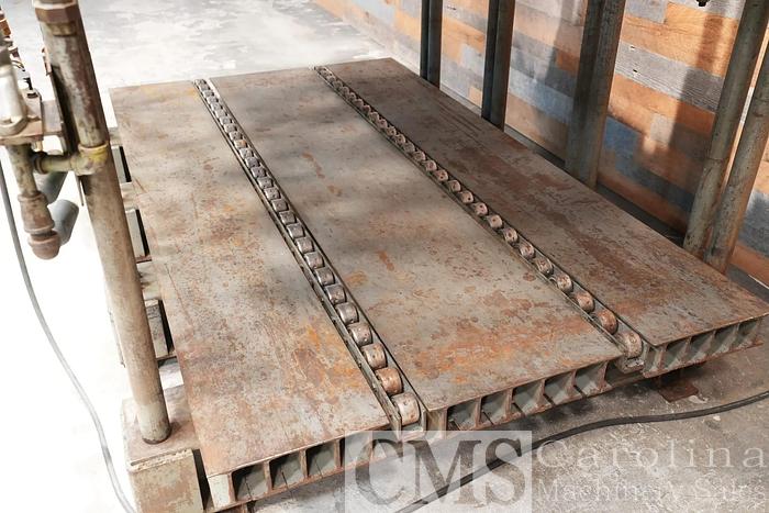 Used Black Brothers 4 x 8 End Load Cold Press