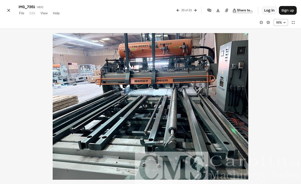 Used 2024 Viper industries Honey Badger Pallet Nailer