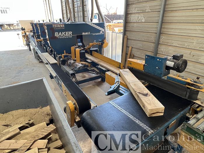 Used 2019 Baker Model C 4-Head Resaw