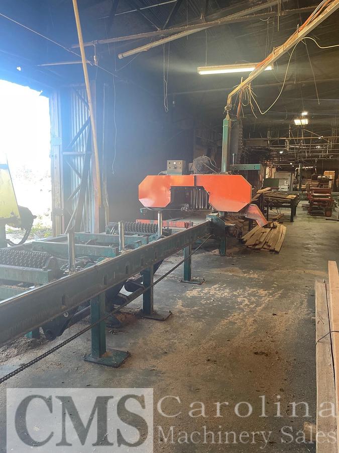 Used Woodmizer WM 4000 with Inclined Conveyor