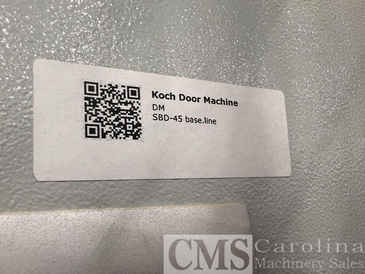 Used 2020 Koch SBD 45 Base.Line Drill & Dowel Machine