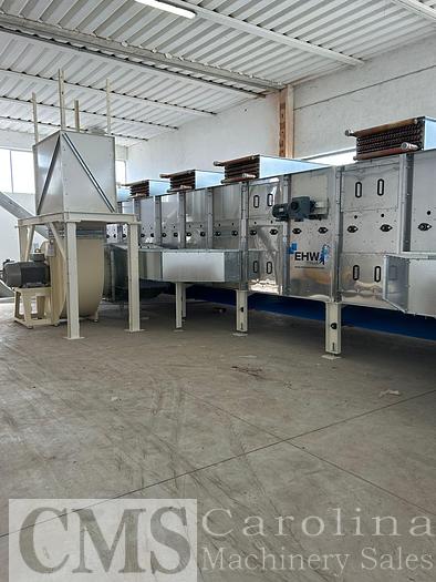 Used 2025 EHW Italia Belt Dryer for Wood Shavings and Saedust