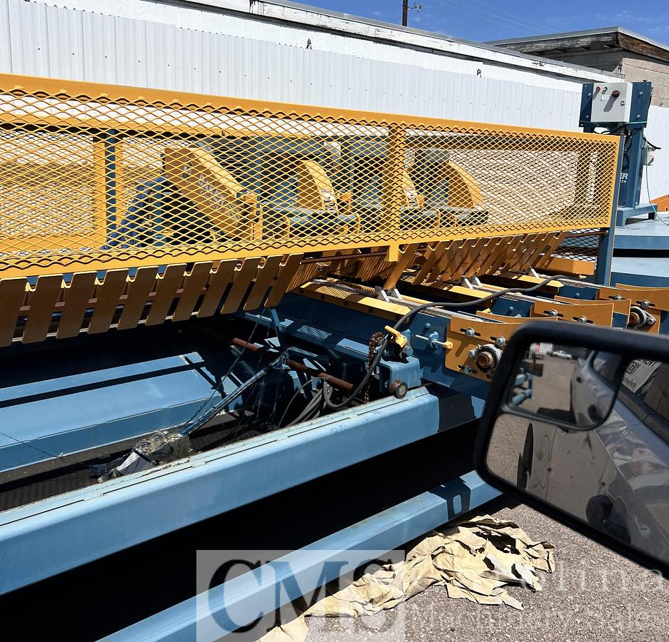 Used Baker Complete Cant Chop Line Trim Saw Notcher Gang Saw