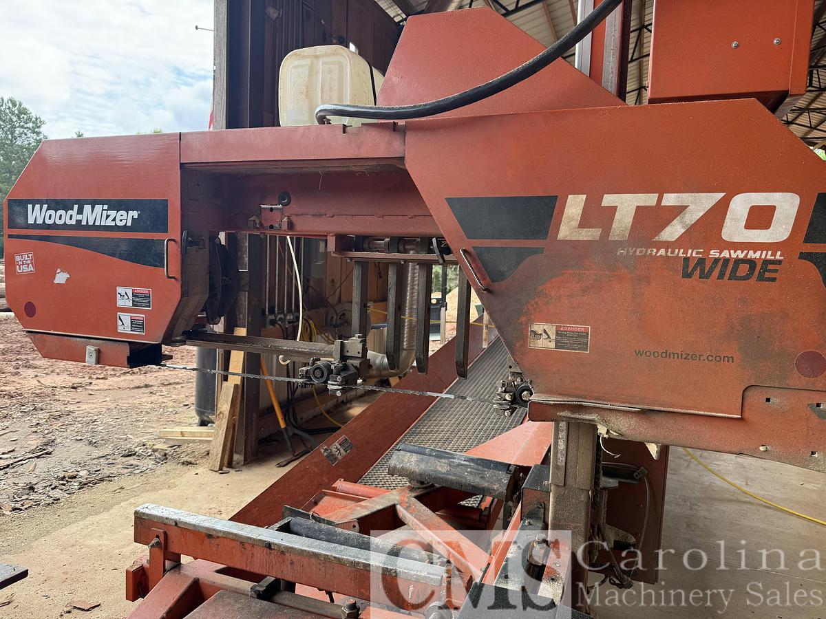 Used 2021 Woodmizer  LT 70 Wide Electric Sawmill