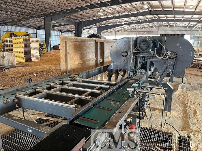 Used Wood-Mizer 4-Head Resaw with Run Around System