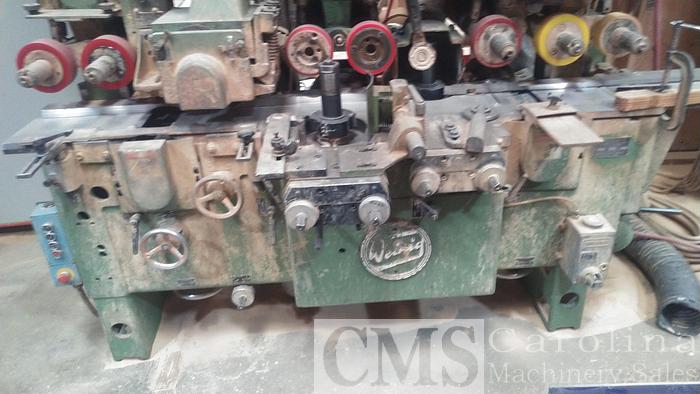 Used 1984 Weinig U 17 AL 5 Head Moulder