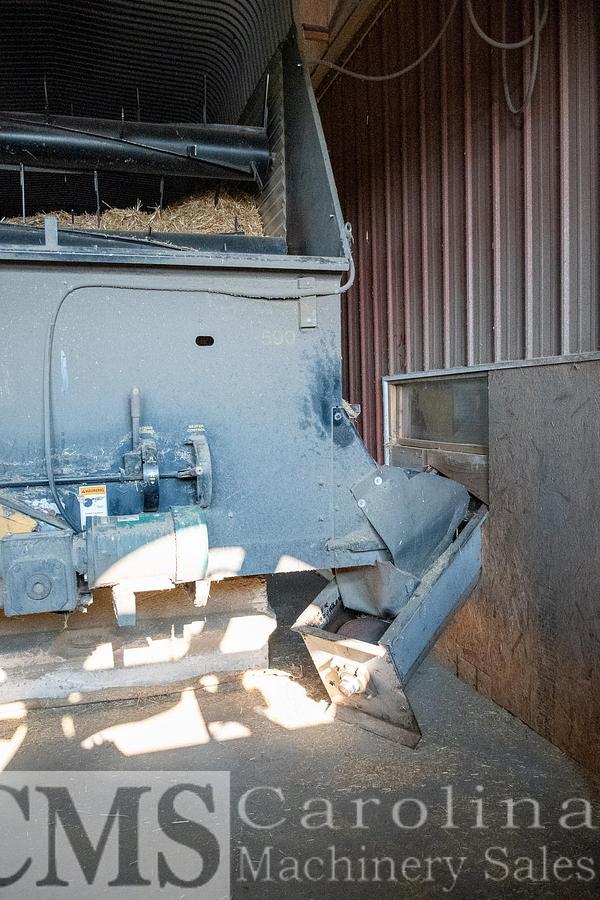 Used Premier Tech EM600 Bagger with Haybuster Grinder