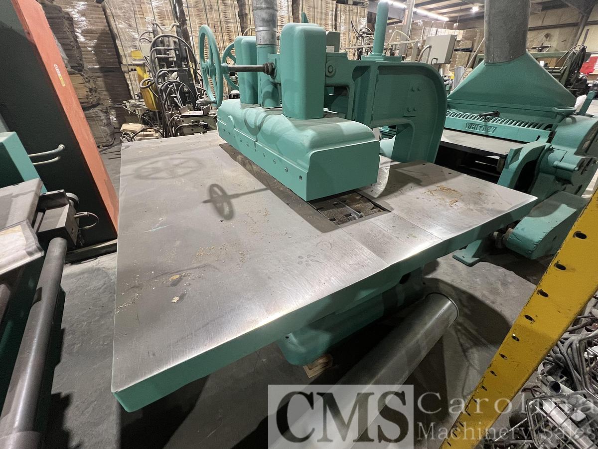 Used Newman Whitney Model K414 Straight Line Rip Saw