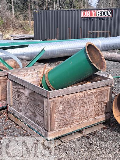 Used Twin City Fan & Blower 100 HP Blower with 9 ' Cyclone