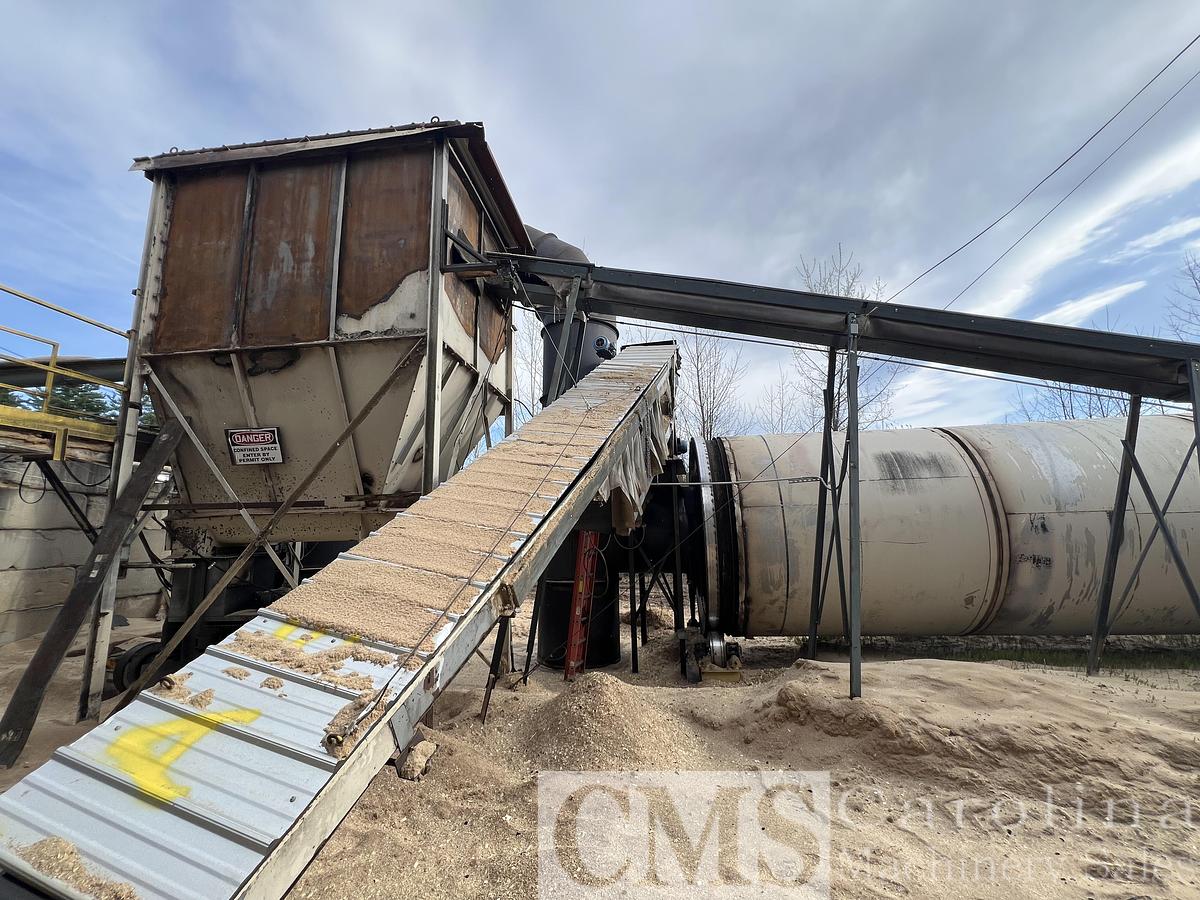 Used Complete Shaving Mill Operation with Land, Drying & Bagging Line Newman, BMM, MEC, Webb, Rethceif, CAT