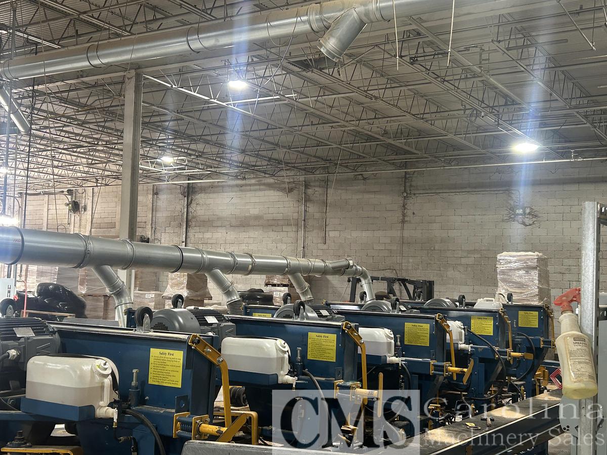 Used 2024 Baker Model BX 5-Head Resaw with Return